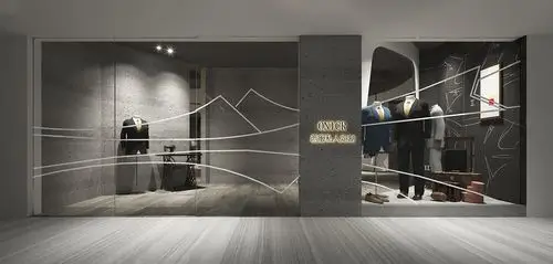 设计:刘洋 3dmax效果表现:dl_zhuang 项目性质:西服店 感谢大家的支持