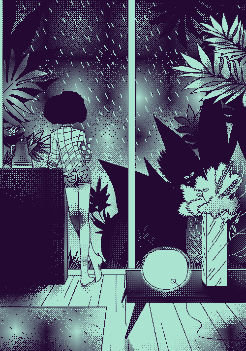 下雨的唯美动漫场景git动态图片 - 堆糖,美图壁纸兴趣社区