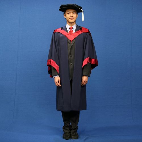 来图制作香港城市理工大学毕业服学士服硕士服博士服袍披肩帽子