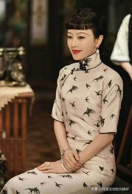 国内女明星民国风旗袍大赏 举手投足间,温婉大方