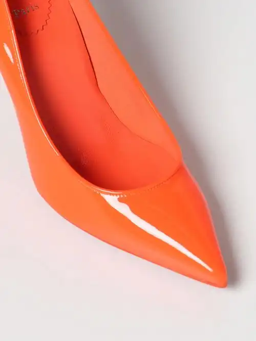 louboutin/路铂廷cl克里斯提·鲁布托红底鞋女鞋亮橙色高跟鞋 橙色