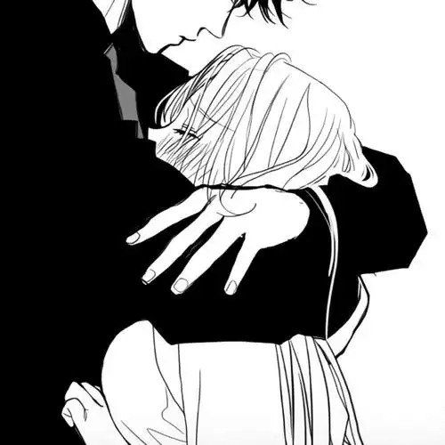动漫情侣头像黑白动漫情头
