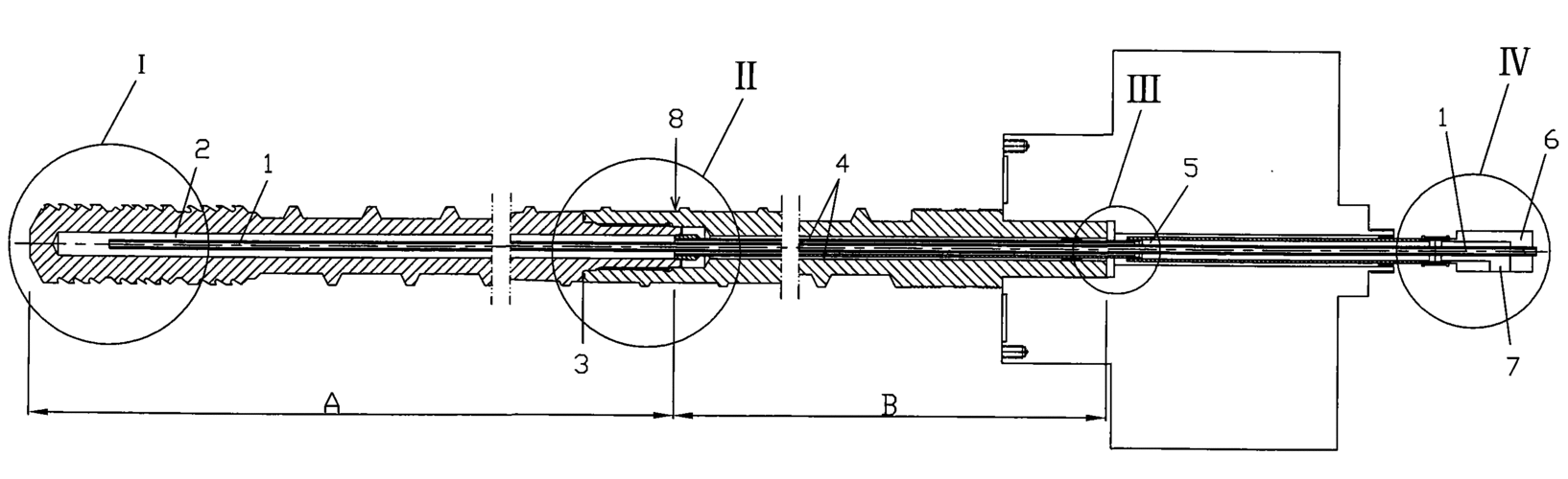 cn101480841a_epe/eps单螺杆发泡挤出机通恒温油冷却前段内壁的螺杆
