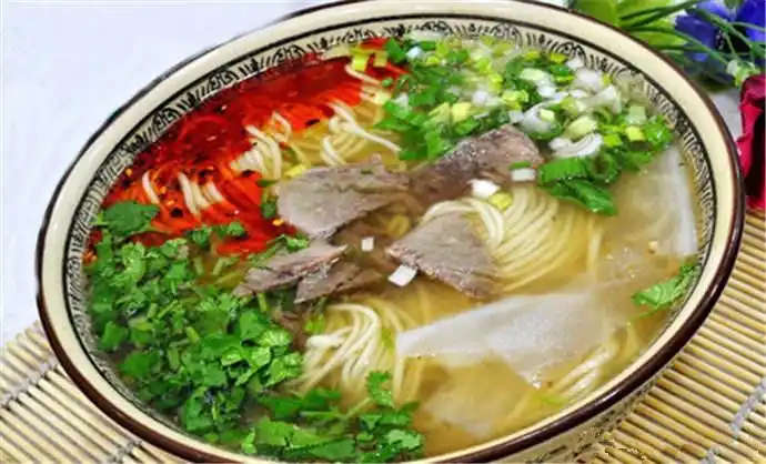 兰州牛肉面一般毛细,细的,三细,细的大概直径多少?