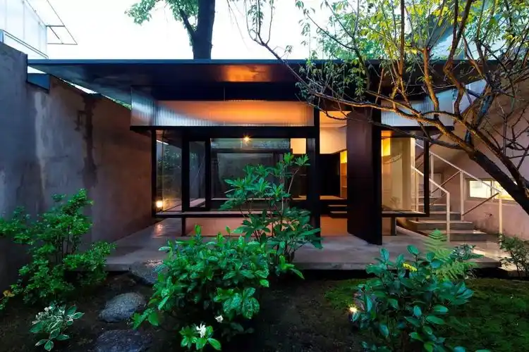 例园茶室 / 大舍建筑设计事务所_庭院/屋顶花园_景观案例_园景人