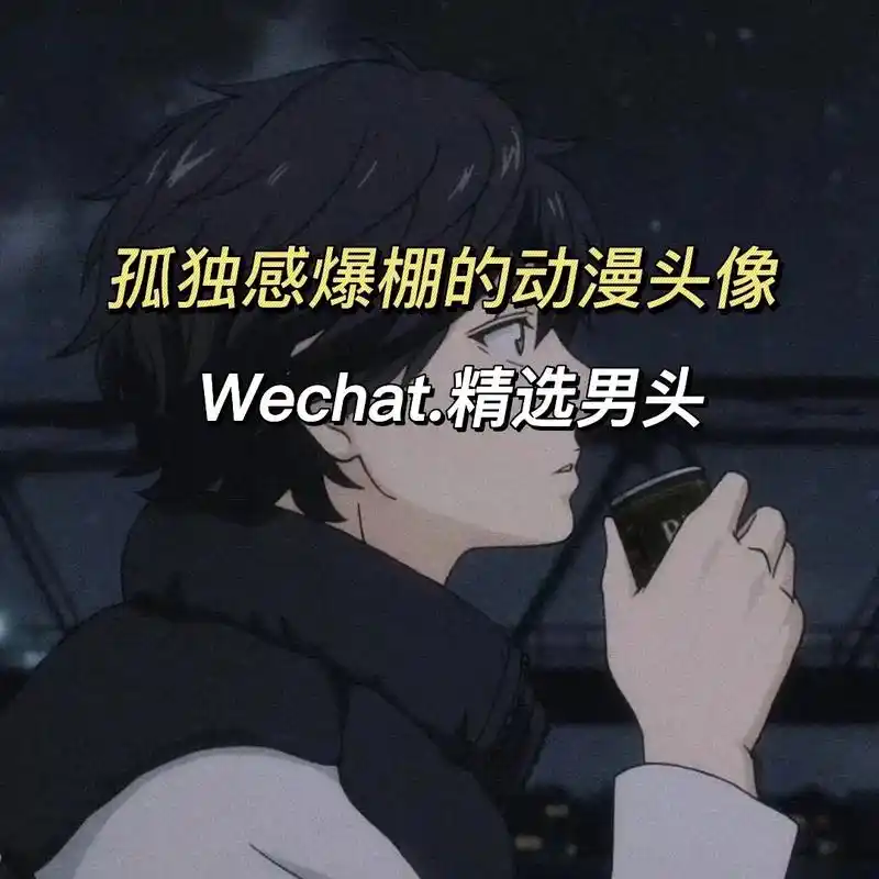 孤独感爆棚的动漫头像#男生头像 #优质头像 #氛围感拉满的头 - 抖音