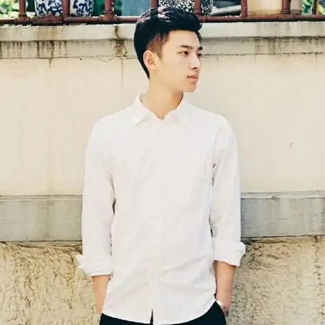 白衬衣男生头像(花衬衣男生头像)