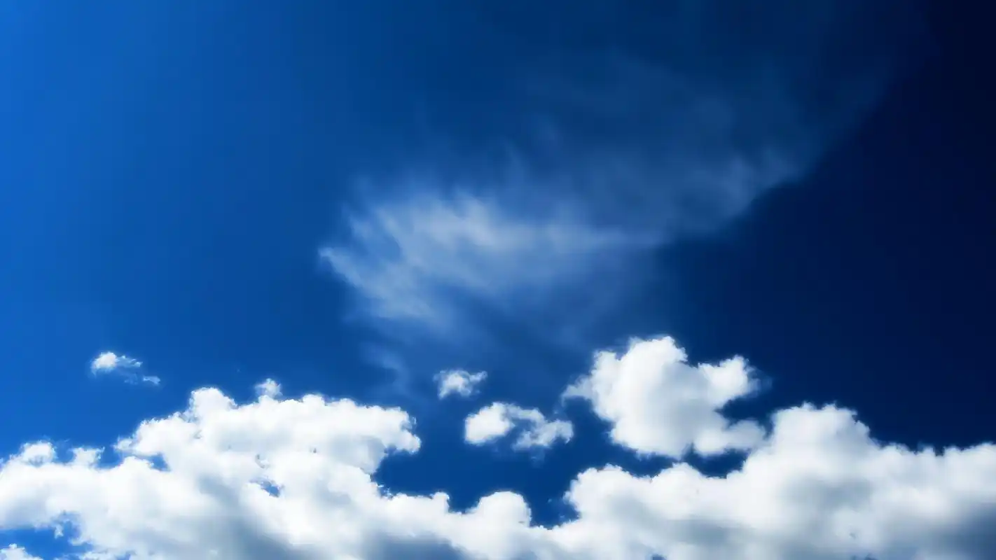 唯美意境蓝天白云小清新自然风光桌面壁纸(二)