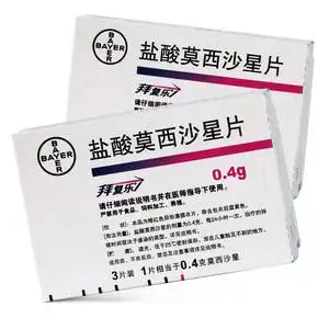 m 拜复乐 拜耳 盐酸莫西沙星片0.4g*3片 适用于咳嗽上呼吸道感染
