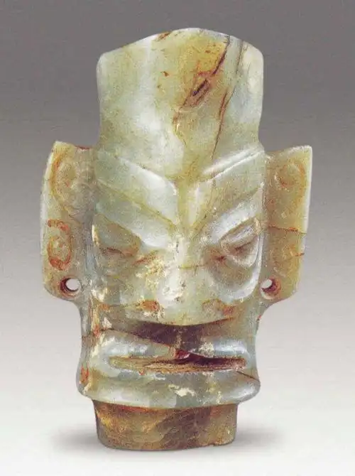 《古代玉器·陈设玩赏器编》扩展阅读:·三星堆文化·玉雕分享到