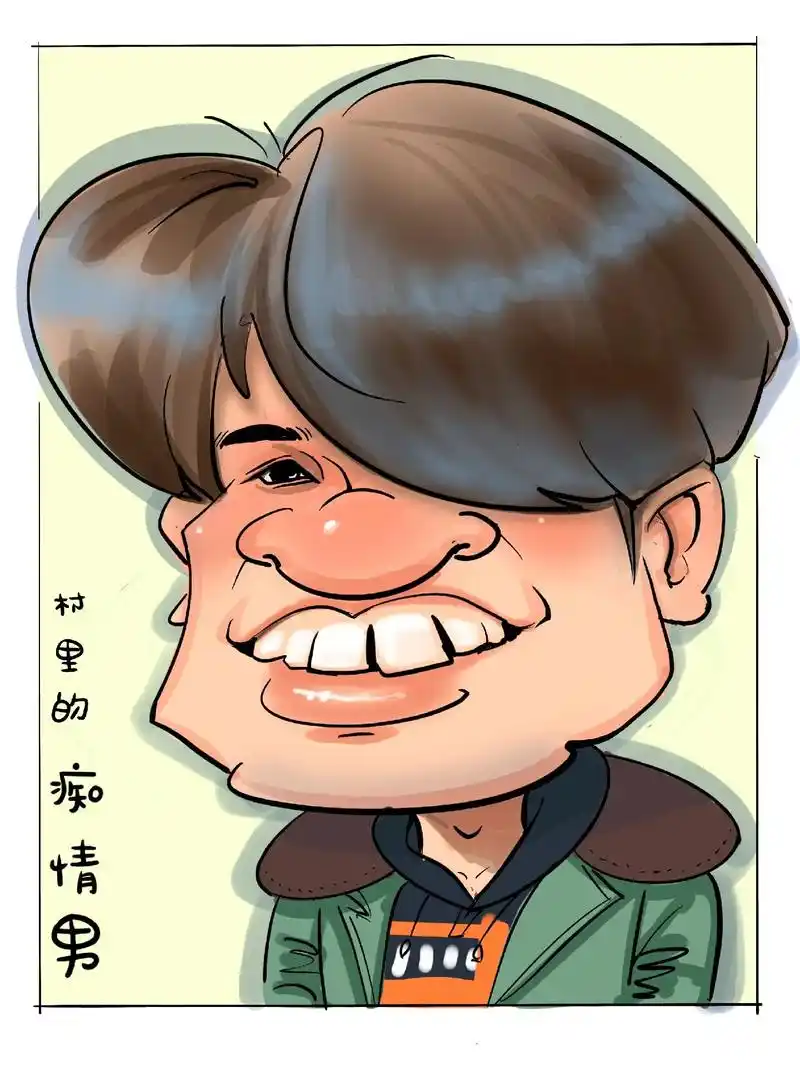 肖像漫画 #灵魂画手 #想画就画 #人物肖像 #原创  - 抖音