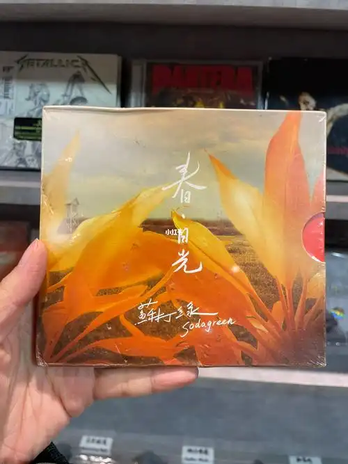 唱片  #哈尔滨唱片  #苏打绿aka佑愣◆专辑封面春日光 专辑苏打绿