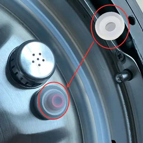 美的电压压力锅浮子阀帽胶垫电饭煲配件安全阀垫圈锅盖