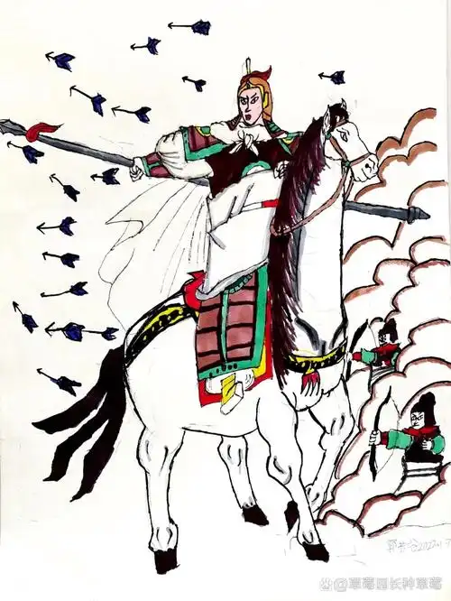 画赵云(赵子龙)