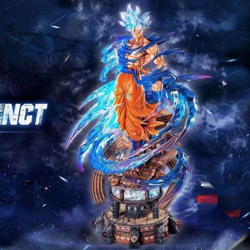 七龙珠摆件二次元超赛亚人孙悟空贝吉塔三头gk模型雕像装 高度10-20cm