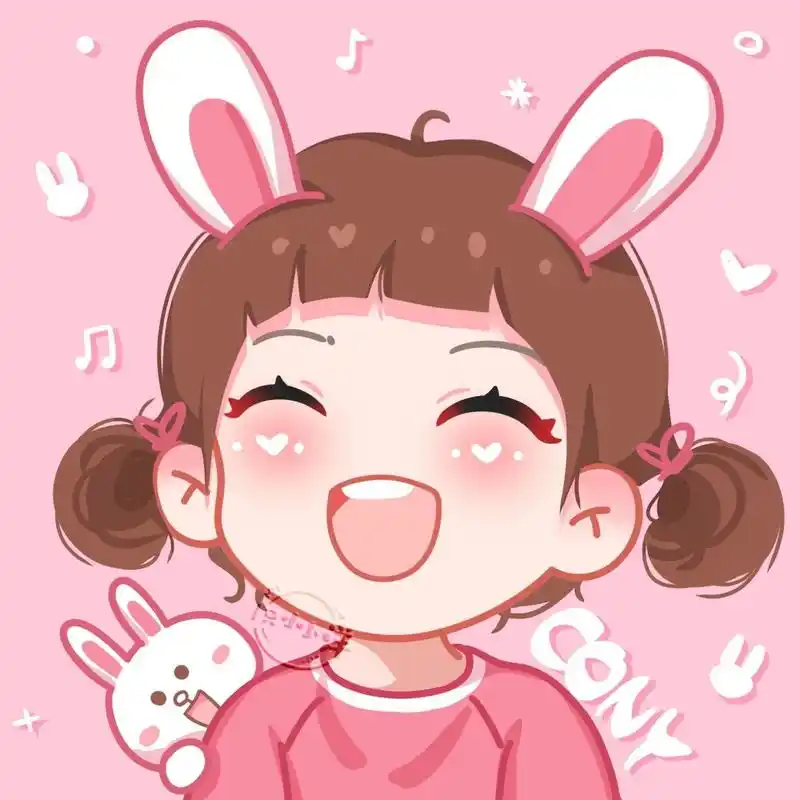 满分心情必备的大笑头像! 兔熊cp!