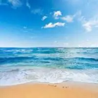 海边沙滩风景图片头像_微信头像图片大全