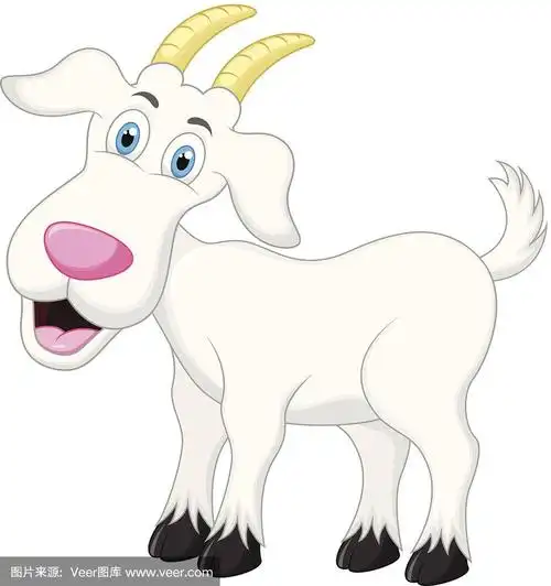 山羊卡通