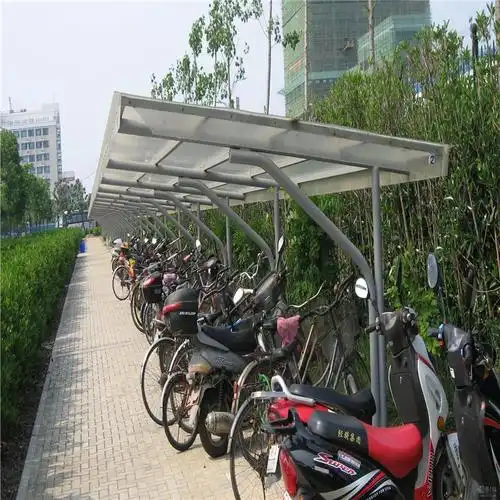 苏蓬 自行车蓬 停车棚 小区简易自行车棚 厂家直销