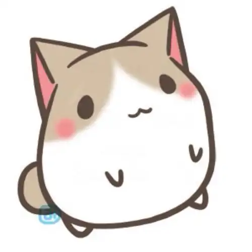 300种萌萌哒动物卡通简笔画萌图简笔画小动物q版二次元简笔画q版小猫