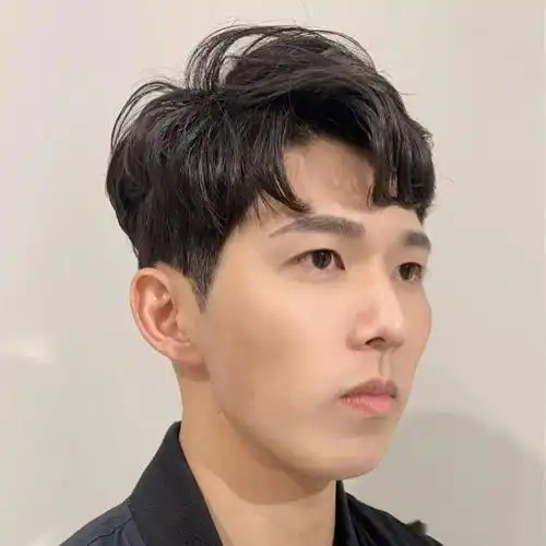 朝气短卷发,男生短发烫起来超级帅!_发型