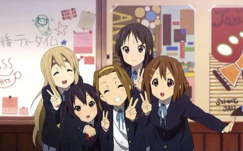 【k-on】2k轻音少女壁纸(想要的下载星空视频壁纸搜"轻音少女")