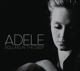 求阿黛尔的一张专辑封面,是黑白的