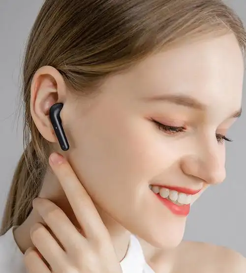 remax蓝牙耳机白色tws真无线双耳降噪半入耳式适用华为苹果小米安卓