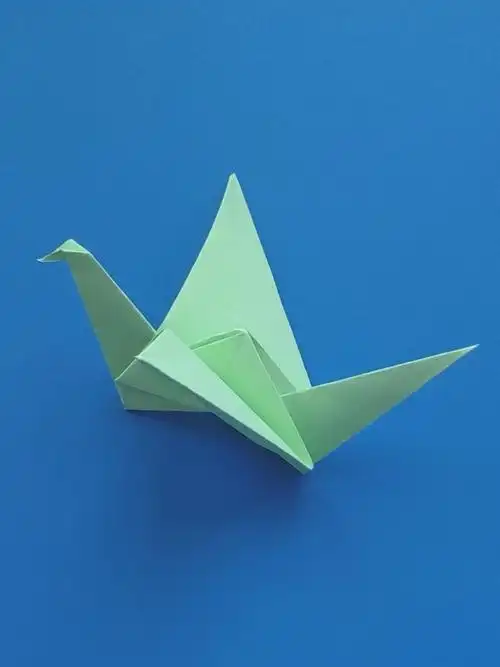千纸鹤折纸教程好看又好玩翅膀能动
