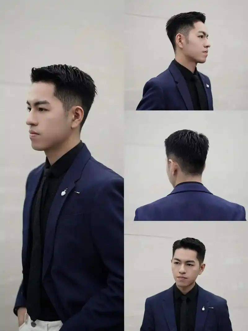 既然30 了,咱就换个成熟稳重的发型吧.之前一直都是前刺碎发 - 抖音