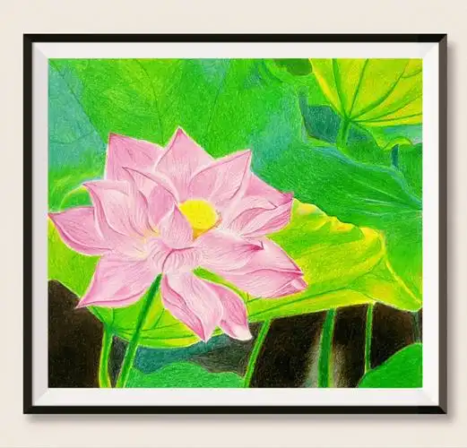 康颂绿面160g/16k#彩铅入门  #画画的日常  #彩铅临摹  #画画  #彩铅