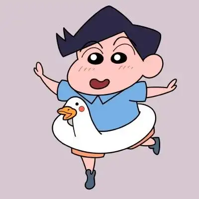 可爱蜡笔小新鸭子泳圈头像图片 全员卖萌_动漫头像_头像屋