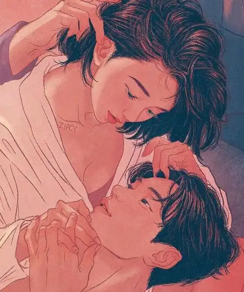插画师笔下那些情侣间大尺度羞羞日常让人脸红又心跳