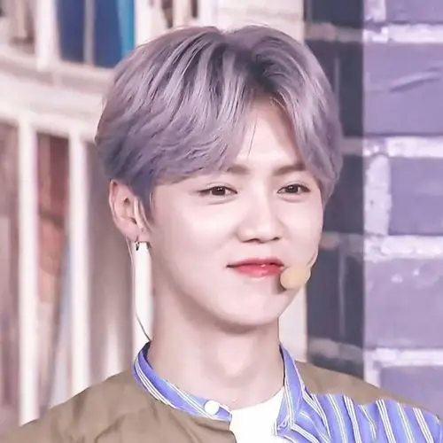 鹿晗(紫发优质头像)