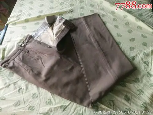 新妇女牌旁开门长裤