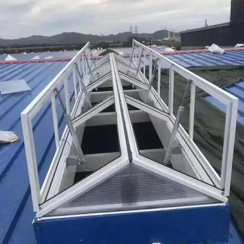 c1t-1520三角型电动采光排烟天窗