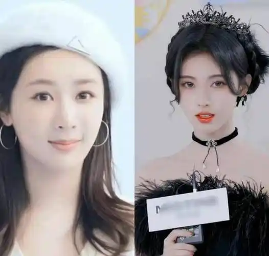 杨紫,鞠婧祎营业返图,两个90流量花天然美女,谁的颜更绝?