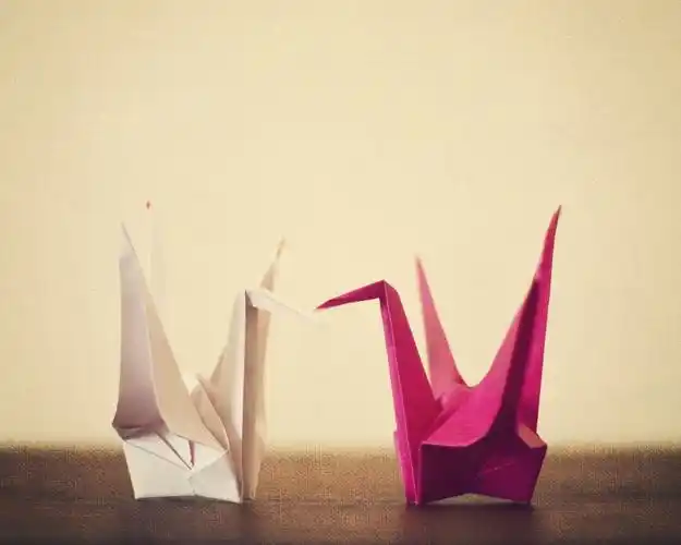 千纸鹤的约会壁纸