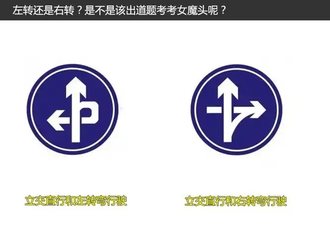 > "双胞胎"交通标志