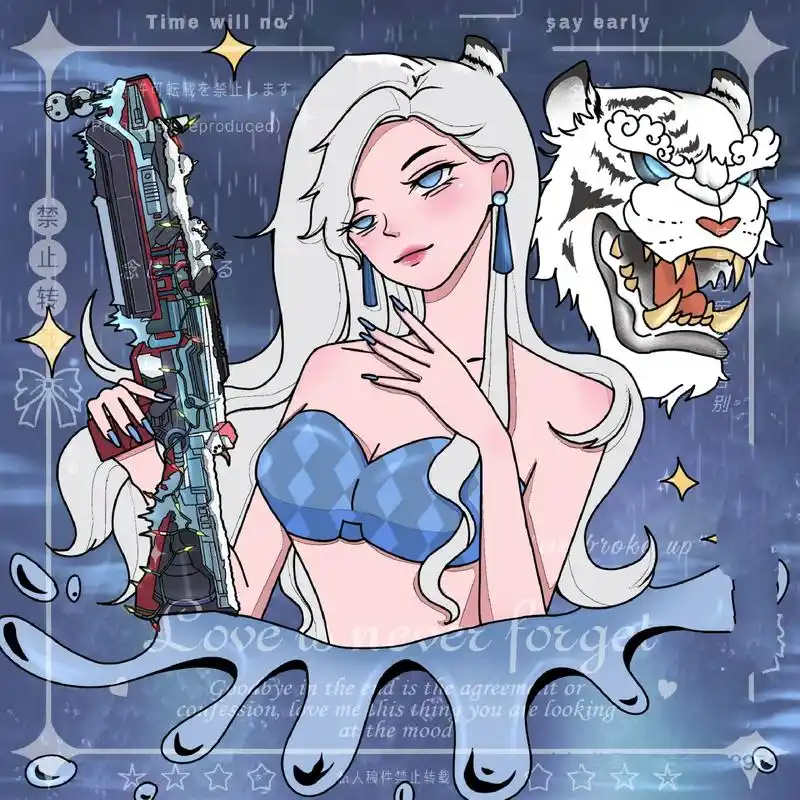 csgo手绘头像|约糕06	糕糕