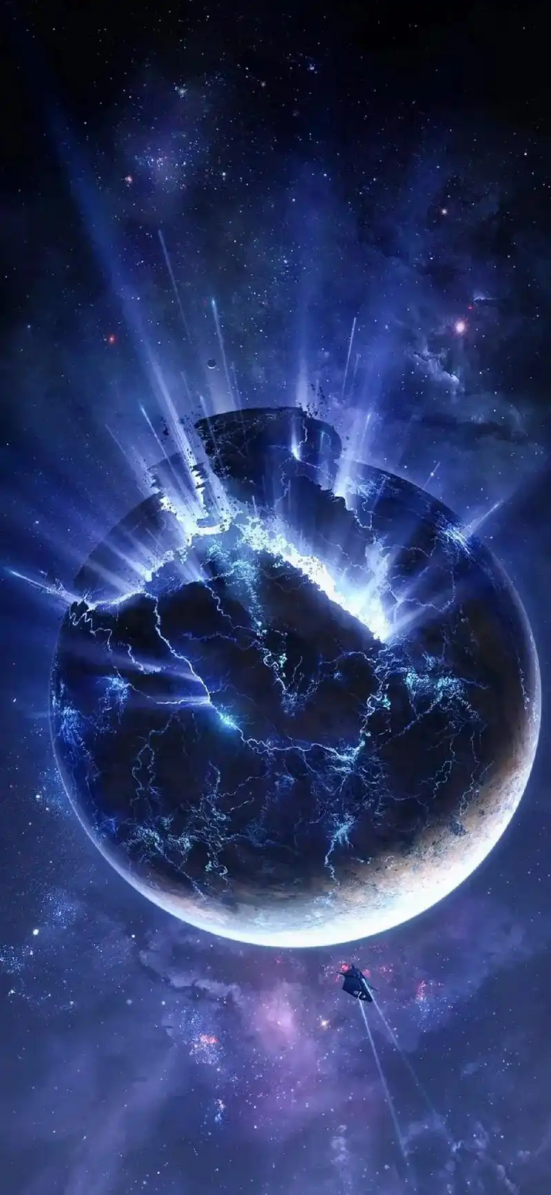 创作灵感#宇宙星河4k超清壁纸#高清锁屏图片#高清星河手机 - 兑音