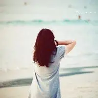 微信头像背后女生