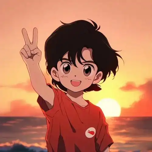 情侣头像温柔治愈动漫一男一女可爱图片