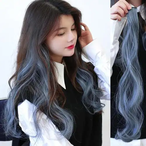 奶奶灰头发图片挑染,挑染奶奶灰头发图片女-图片大观-奇异网