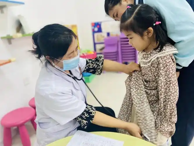 我园定于9月17日为在园小朋友开展健康体检活动