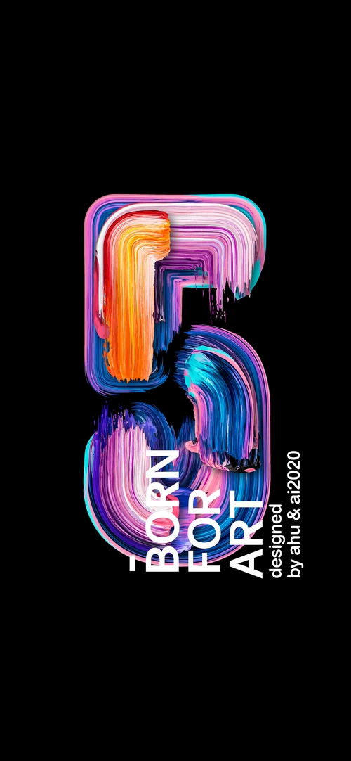 油漆字 - 数字视觉