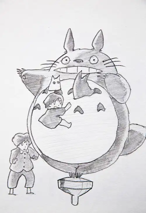 宫崎骏动画动漫二次元创作时间2019/06/12添加表情油爆叽丁二十四节气