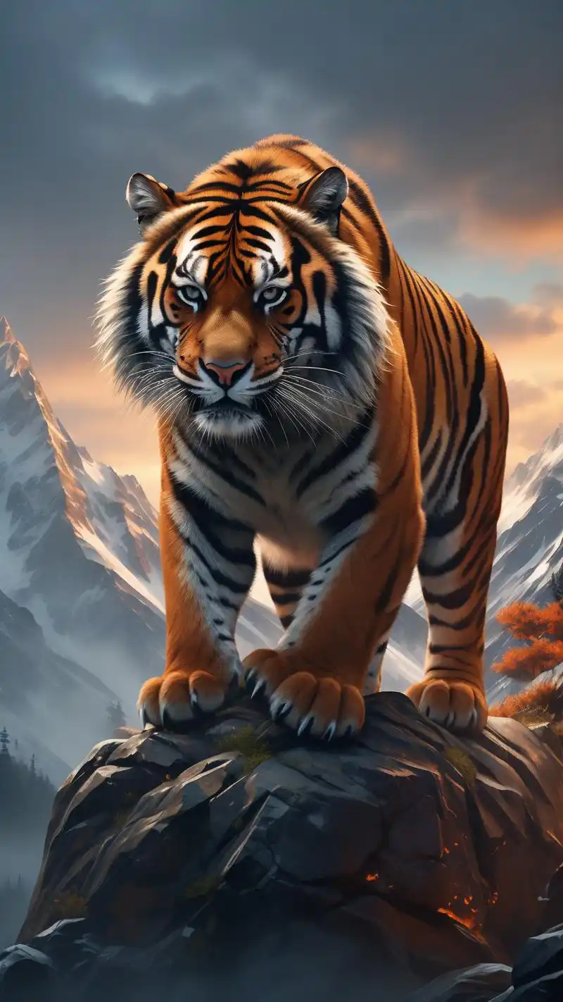 99猛虎手机壁纸,霸气侧漏!95 想要手机壁纸更有个性?