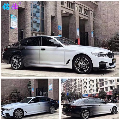 汽车彩绘渐变全车身创意设计改色膜整车定做汽车改装贴纸来图定制