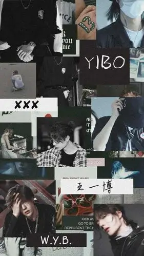 王一博拼贴壁纸